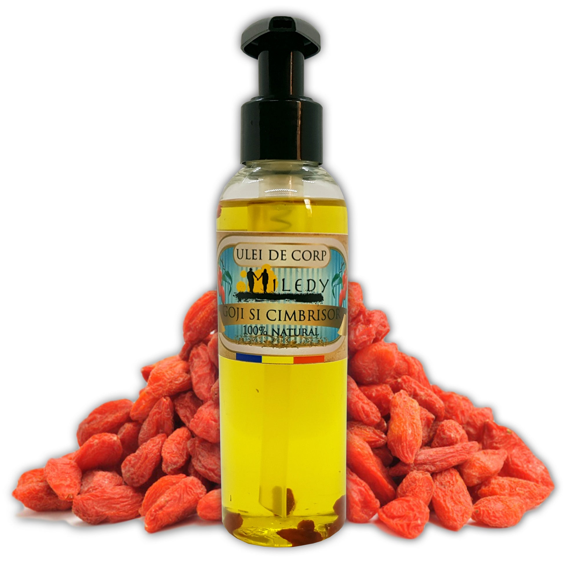 Ulei natural pentru masaj si piele uscata, produs romanesc, Miledy Naturals