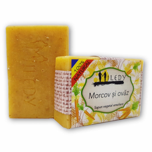 sapun cu morcov si ovaz exfoliant